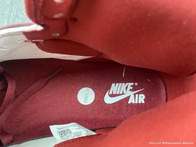 Official Maikesneakers OG Jordan DZ5485-160 Red Air Team High 1 0522
